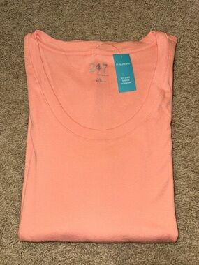 Maurices Peach Scoop Neck Tank Top